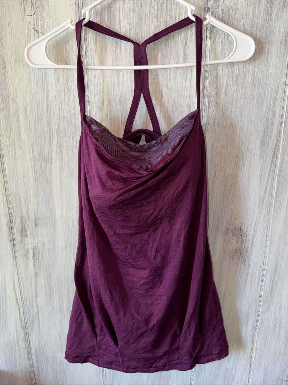 lululemon athletica Plum Purple Strappy Tank Top